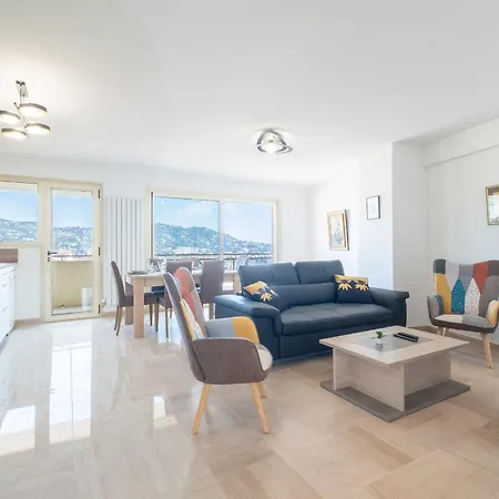 3-br Near Downtown Sea View Parking * Cannes