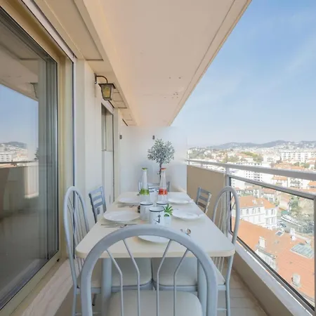 3-br Near Downtown Sea View Parking Appartamento Cannes